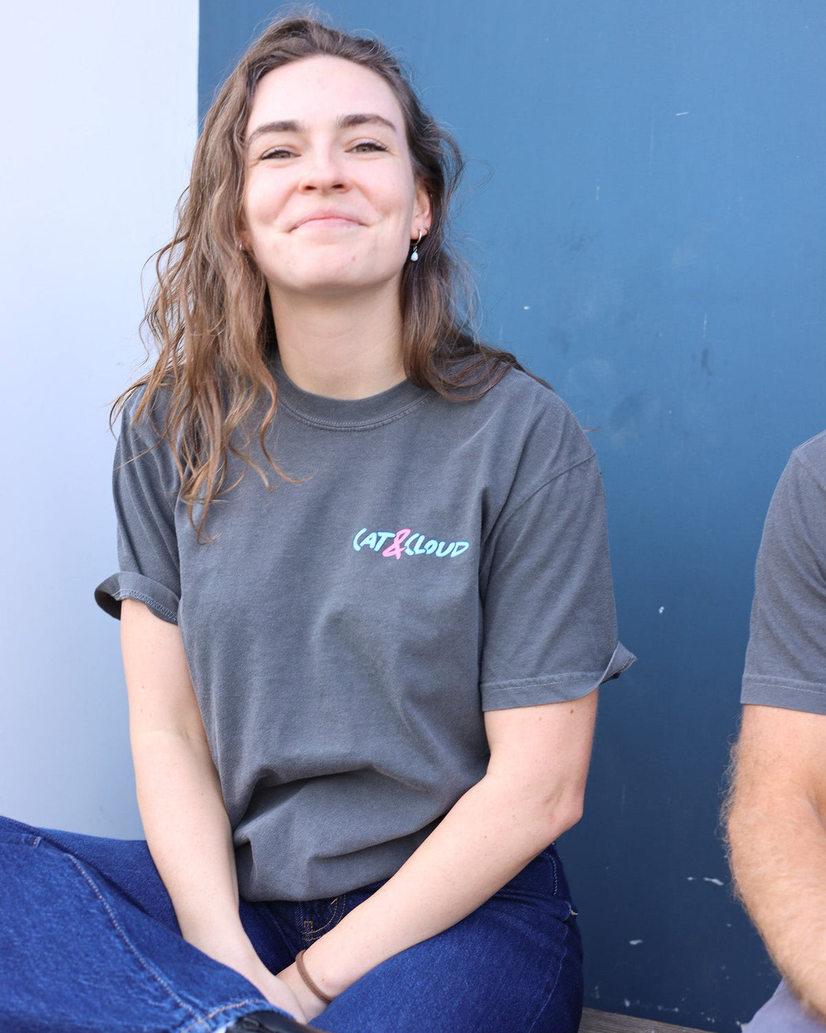 The Pink & Blue Tee