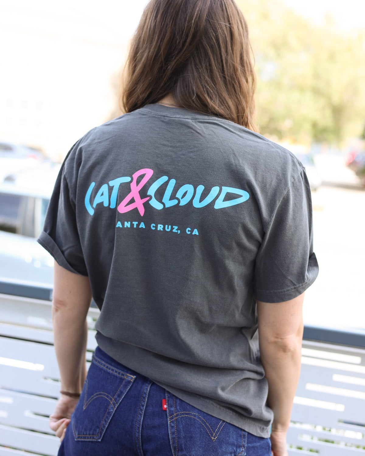 The Pink & Blue Tee