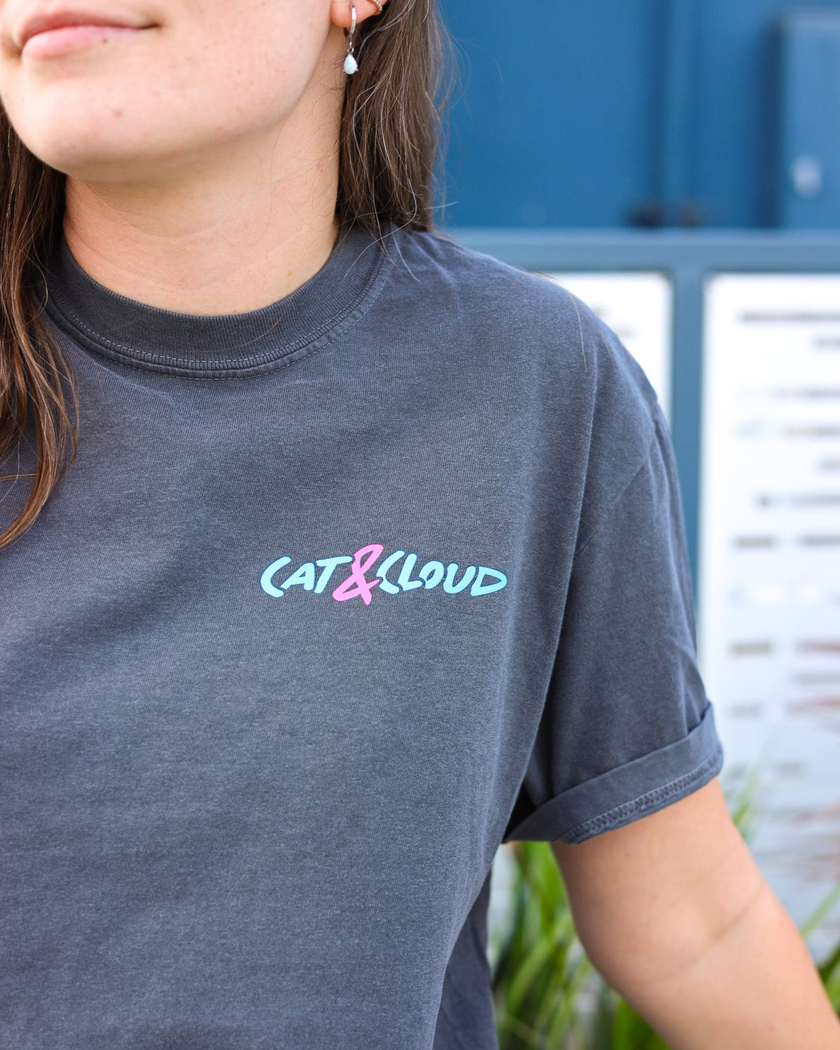 The Pink & Blue Tee